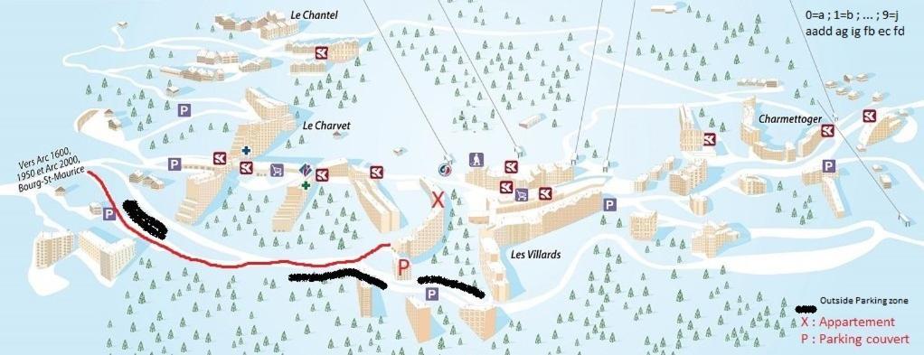 Les Arcs 1800, Nova 2, 6 Pers, Parking Couvert Gratuit Zewnętrze zdjęcie